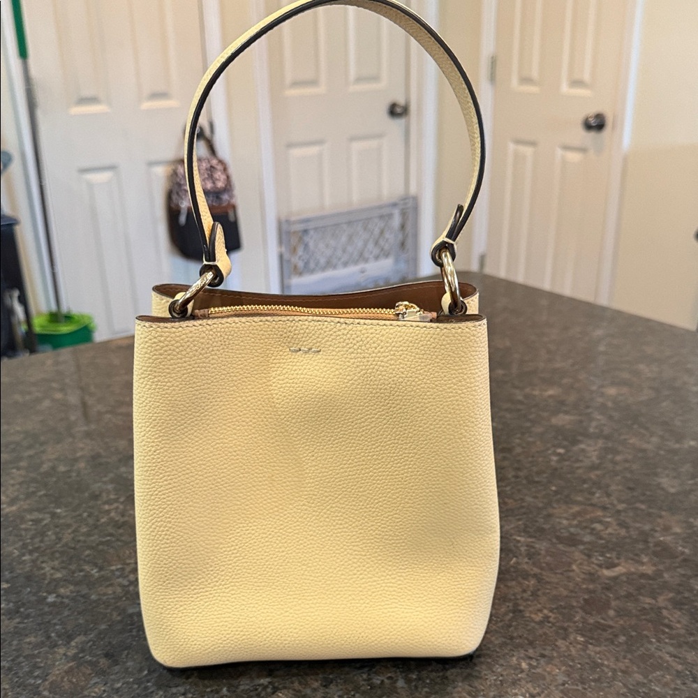 Coach Yellow Leather Mini City Tote Bag - Picture 2 of 8